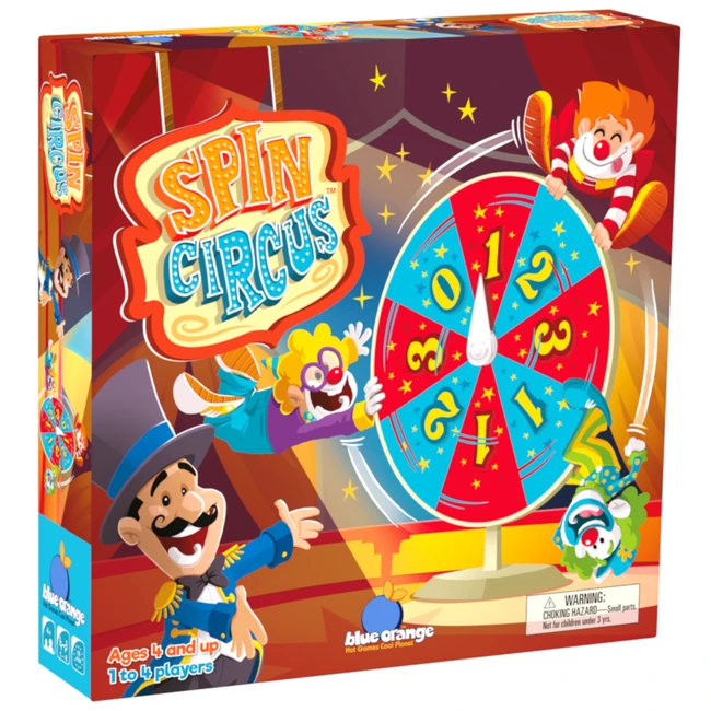 Blue Orange Spin Circus (Bilingue) 1 Blue Orange Spin Circus (Bilingue)