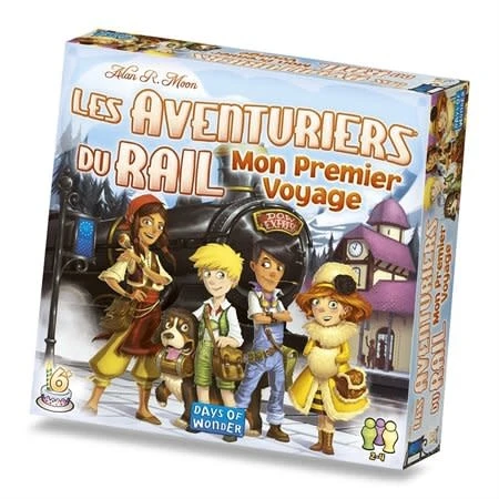Days Of Wonders Les Aventuriers Du Rail - Mon Premier Voyage Europe 1 Days Of Wonders Les Aventuriers Du Rail - Mon Premier Voyage Europe