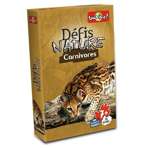Défis Nature - Carnivores 1 Défis Nature - Carnivores