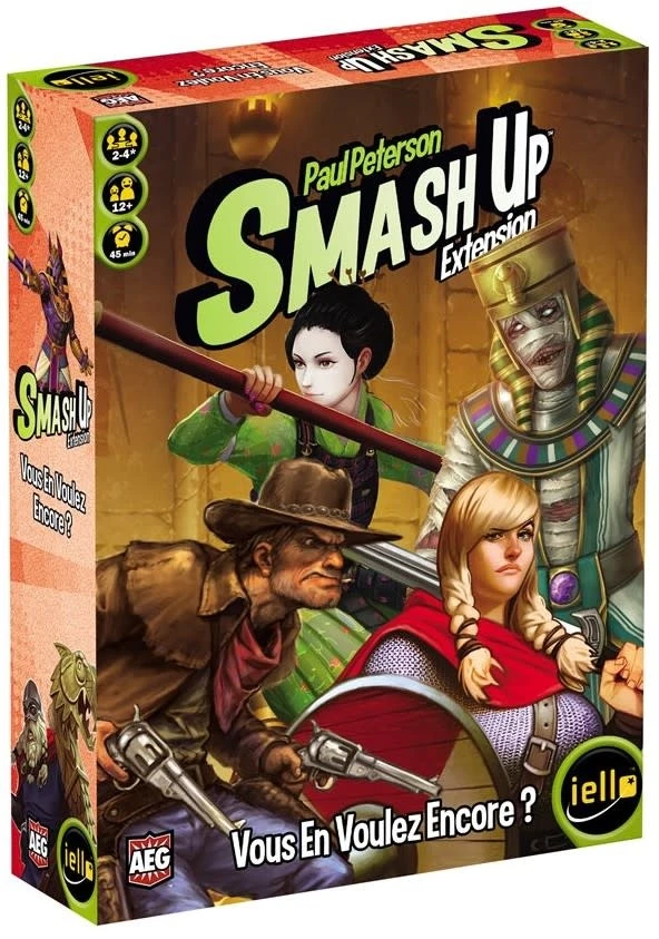 Iello Smash Up Extension Vous En Voulez Encore? (Français) 1 Iello Smash Up Extension Vous En Voulez Encore? (Français)