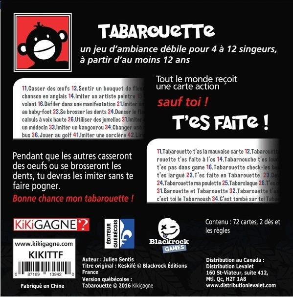 Kikigagne Tabarouette T'es Faite 2 Kikigagne Tabarouette T'es Faite – Image 2