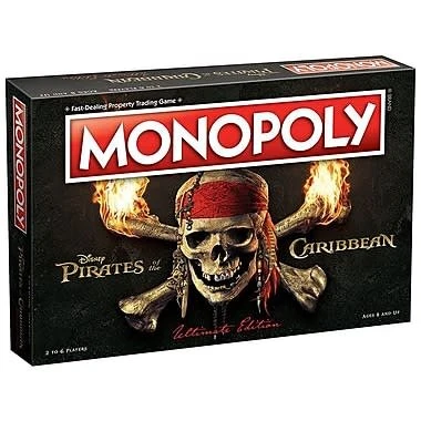Monopoly Pirates Des Caraïbes (Anglais) 1 Monopoly Pirates Des Caraïbes (Anglais)