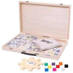 Train Mexicain Dans Une Valise En Bois